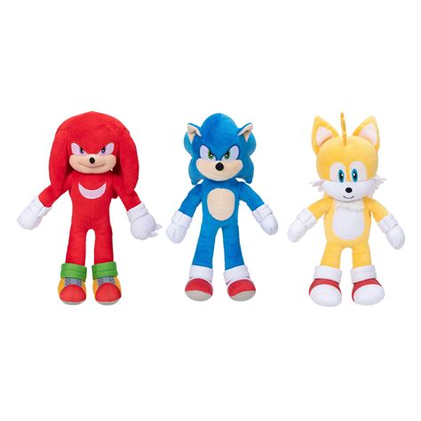 Sonic the Hedgehog- plush set of 2 - naturefoundations.com