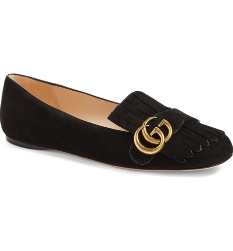 Gucci GG Marmont Fringe Flats | Nordstrom Half Yearly Sale Shoes For ...