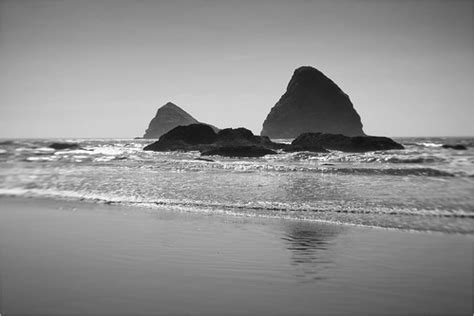 Beach at Oceanside, Oregon (No. 6) | Lensbaby Composer } Dou… | Flickr
