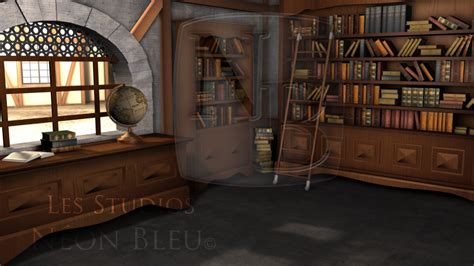 Beauty and the Beast - Library by AndyDarkStranger on DeviantArt