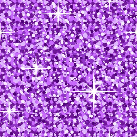 Seamless pattern shining glitter, stars, sequins. Shiny purple color background. For wallpaper ...