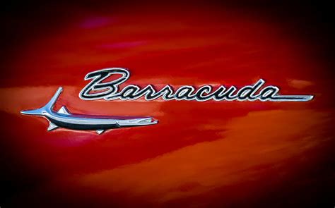 1967 Plymouth Barracuda Emblem Photograph by Jill Reger - Fine Art America