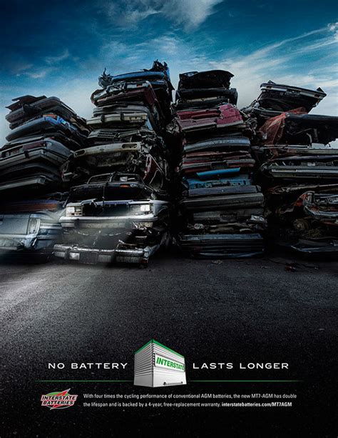 INTERSTATE BATTERIES: LASTS LONGER on Behance