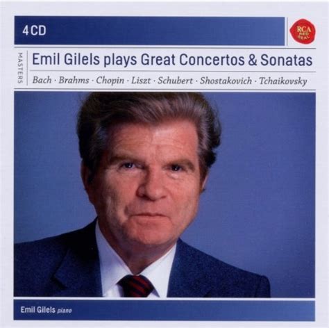 Emil Gilels Plays Concertos & Sonatas - Emil Gilels | User Reviews ...