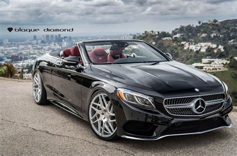 Luxury Knows No Limits: Modified Black Convertible Mercedes S Class ...