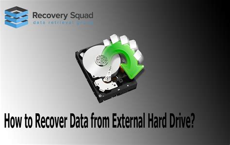 How to Recover Data from External Hard Drive