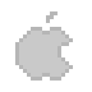 Minecraft Apple Logo Pixel Art - Minecraft Apple Logo Logodix - Ashton Greeves