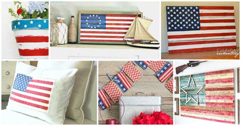 Amazingly Easy American Flag Decor Ideas You Have To Try This Summer! - The Weathered Fox