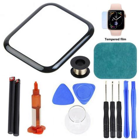 Front Glass Lens Replacement Screen Repair Kit for Apple Watch 2/3/4/5 ...