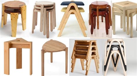 Modern stacking wooden stool ideas for home decor / stacking stools for ...