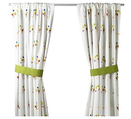 Cortinas infantiles de Ikea - la tienda sueca Ikea