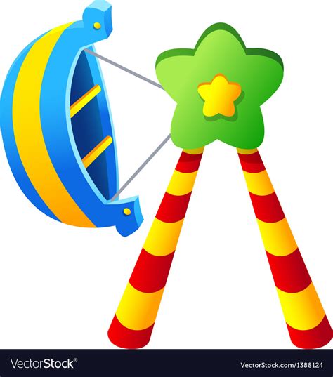 Icon amusement park rides Royalty Free Vector Image