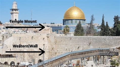 The Western Wall - (is NOT the holiest site for Jews)