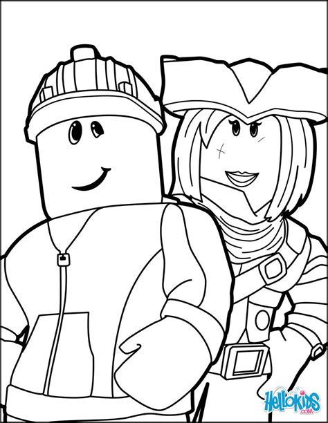 Roblox Robot Coloring Pages - lovetake-usaway