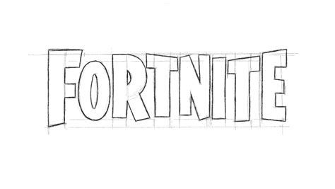 How to Draw the Fortnite logo (4 Simple Steps) - FakeClients Blog