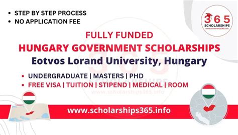 Hungary Government Scholarship 2024 | Eotvos Lorand University | Fully ...