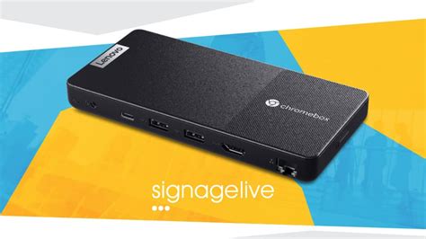 Signagelive to power breakthrough Lenovo Chromebox Micro