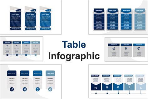 Free Table Infographic Template 3 - Google Slides - PPT & Google Slides ...