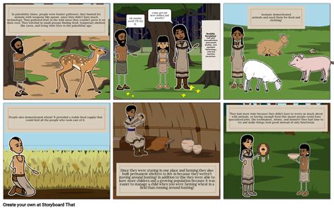 Neolithic Stone Age Storyboard by a4278c12