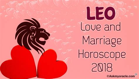 2018 Leo Love and Relationship Horoscope | 2018 Leo Marriage Horoscope