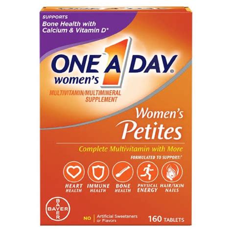 Bayer One A Day Womens Petites Multivitamins by 160 tablets - Maxhub ...