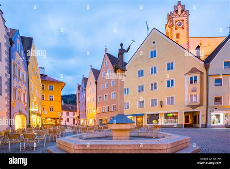 Fussen town in Bavaria, Germany Stock Photo - Alamy