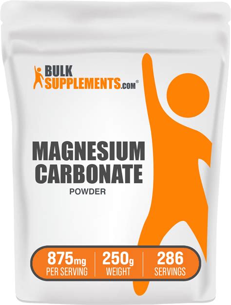 Magnesium Carbonate Powder | Magnesium Supplement