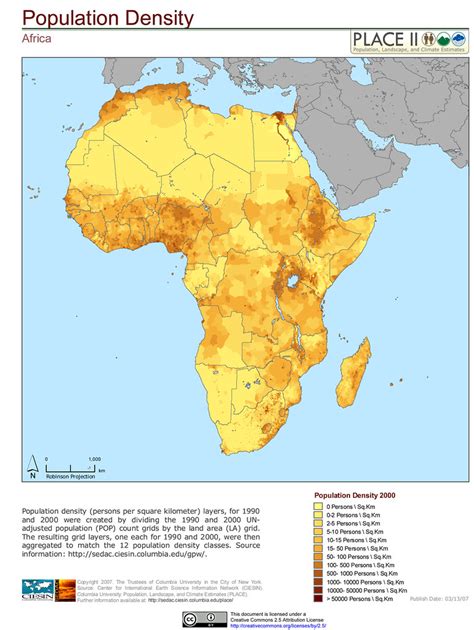 Africa: Population Density | Population Density (per person … | Flickr