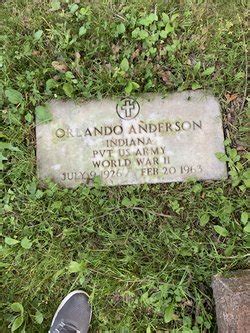 Pvt Orlando Anderson (1926-1963) - Find a Grave Memorial