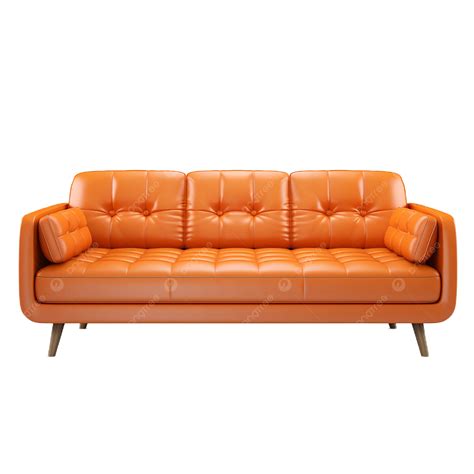 Cute Contemporary Leather Sofa, Furniture, Transparent PNG Transparent ...