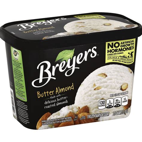 Breyers Ice Cream, Butter Almond | Ice Cream | Foodtown