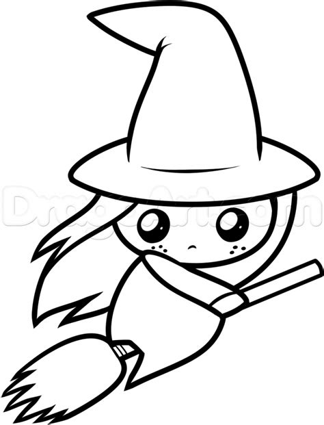 Witch Hat Drawing | Free download on ClipArtMag