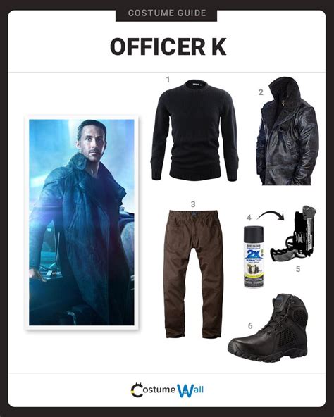 Dress Like Officer K | Runners outfit, Runner costumes, Stylish mens suits