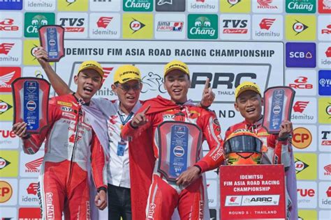 MOMENTOUS DAY FOR ASTRA HONDA RACING TEAM - FIM Asia Road Racing ...