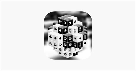 ‎Black & White Mahjong 3D on the App Store