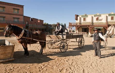 Western Town Movie Set — Stock Photo © fotomicar #5154128