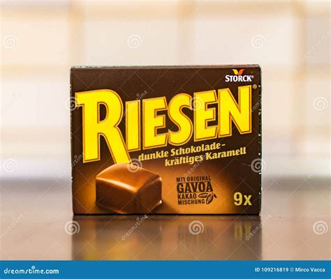 Storck Riesen candy editorial stock image. Image of snack - 109216819