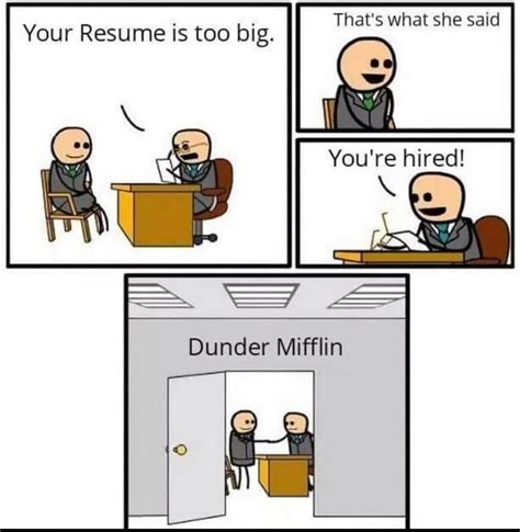 Your resume is too big - Meme by WhiteLies :) Memedroid