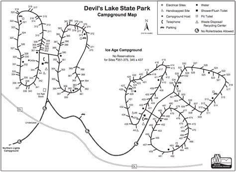 Devils Lake Camping Info: Campground Descriptions and Maps