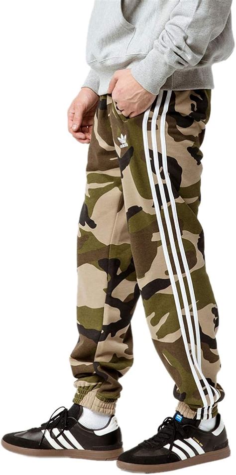 adidas Originals Men's Camo Fleece Pants - Multi - Medium: Amazon.co.uk ...