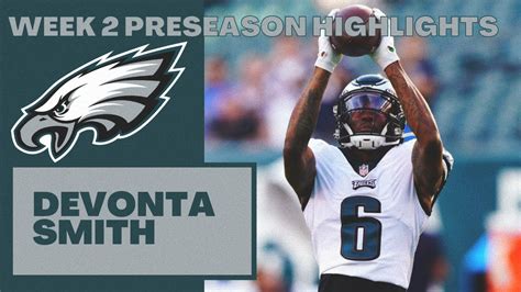 DeVonta Smith Week 2 Preseason Highlights | 2021 NFL Preseason Highlights