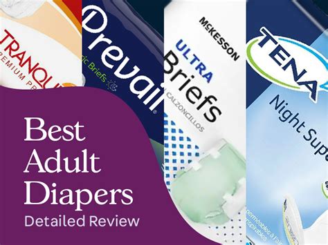 Best Adult Diapers of 2024 - Reviewed by Care Specialists.