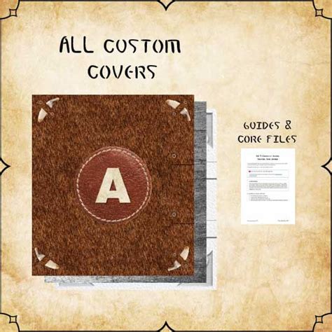 Custom Covers Bundle | Dandmadeeasy