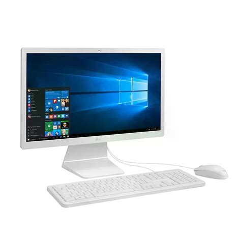 Computador All In One LG 22V280 Celeron, 4GB DDR4, 500GB, Windows 11 Home, Branco - L.BY42P2 ...