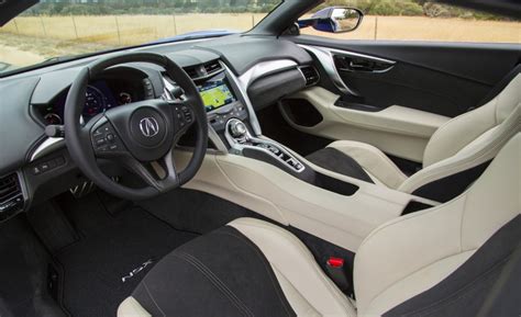 2016 Acura NSX interior Orchid black | Leith Acura of Cary Blog