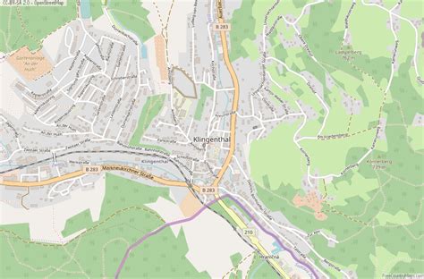 Klingenthal Map Germany Latitude & Longitude: Free Maps