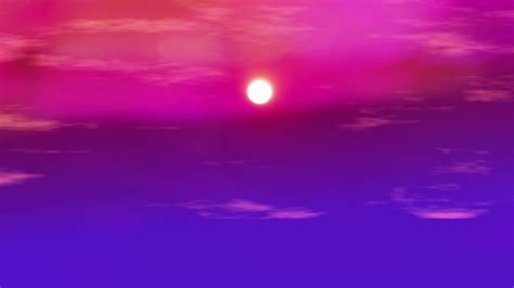 Animated Moving Sunset