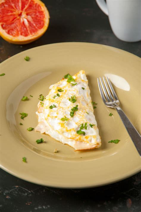 Egg White Omelette Recipe - Improv Oven
