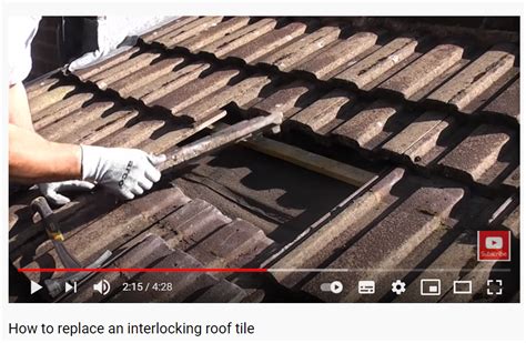 How to Change a Roof Tile? in 2021 | Tiles uk, Roof tiles, Replace roof