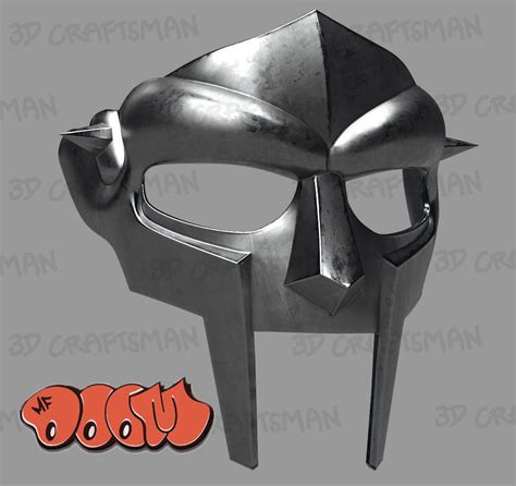 PBR MF Doom Mask 3D Print ready | CGTrader